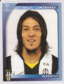 Mauro Camoranesi Juventus FC samolepka UEFA Champions League 2008/09 #325